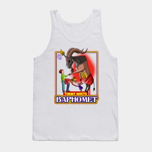 Timmy Meets Baphomet Witchcraft for beginners Tank Top